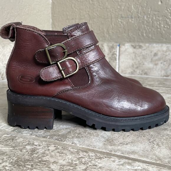 Vintage 90s Y2K Chunky Sole Leather Sketchers 7 - Picture 6 of 11